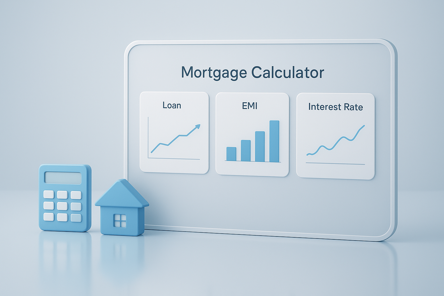 Mortgage Calculator and EMI Tool by Toolsybee